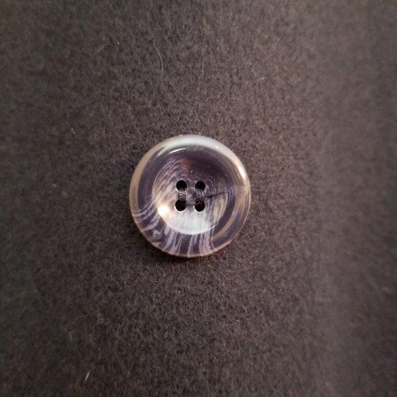 Worthington Vintage Wool Blend Double Breasted Trench Coat Pockets 80s 16P - Picture 7 of 9